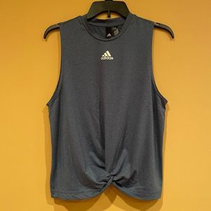 Steel Blue Adidas Tanktop